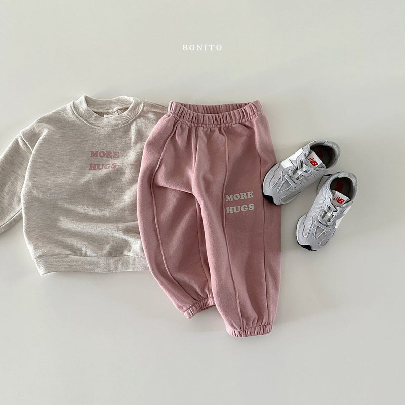bonito / more hug setup