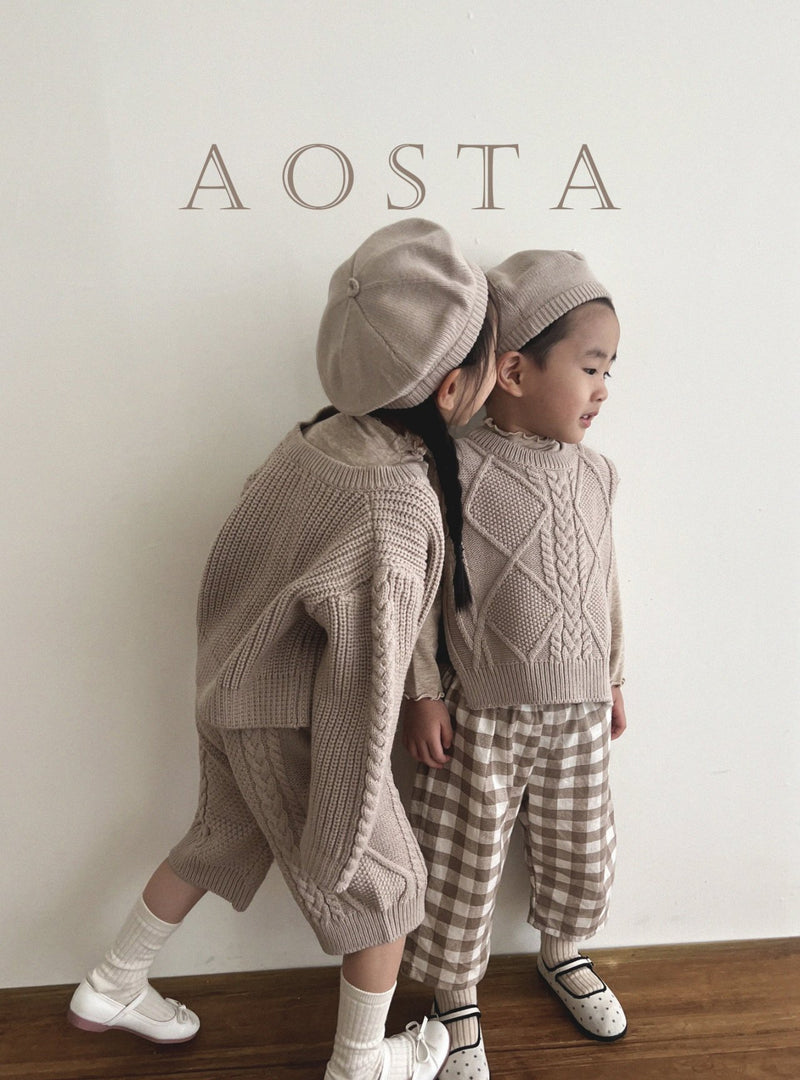 aosta / knit pants