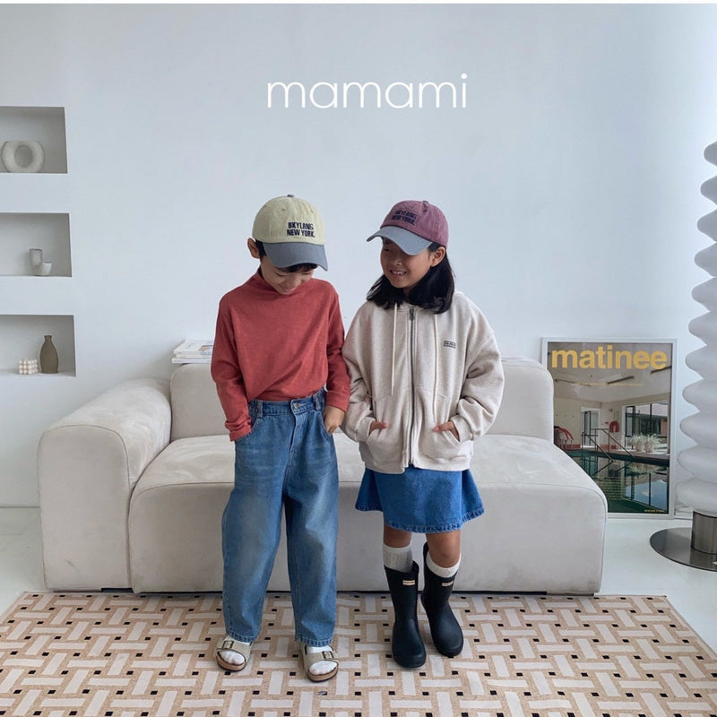 mamami / turtleneck tee 【for kids & jr.】