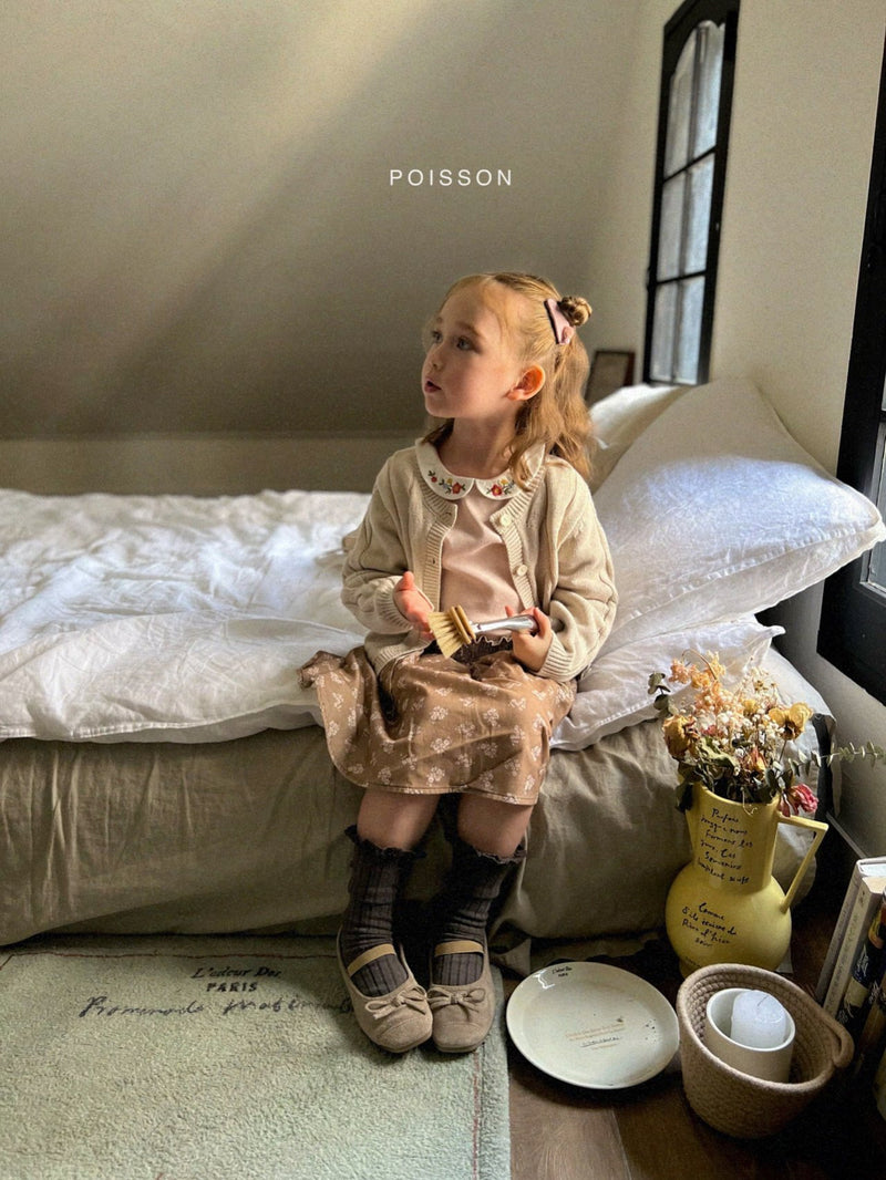 poisson /frill socks set