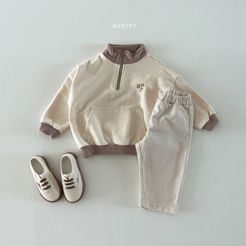 bonito / BNT half zipup mtm