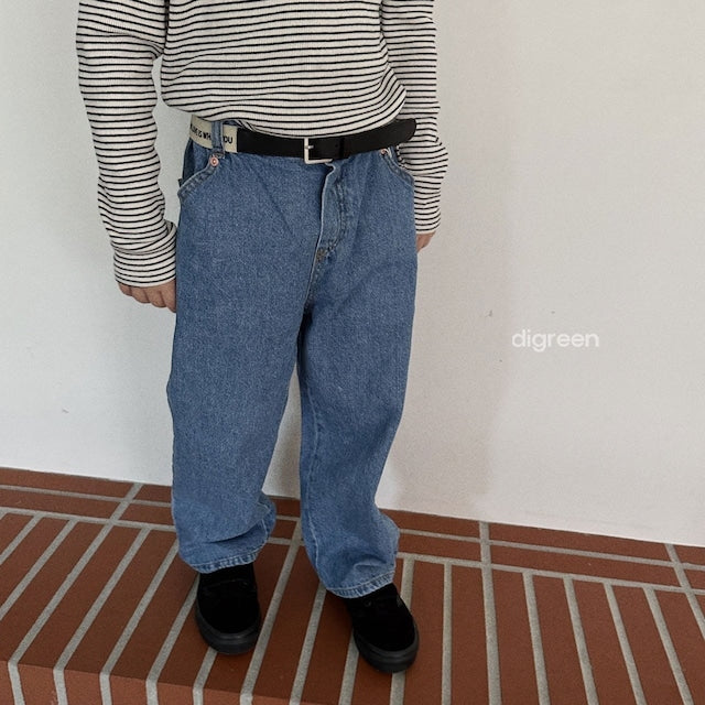 digreen / work denim pants