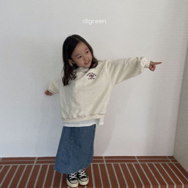 digreen / western skirt