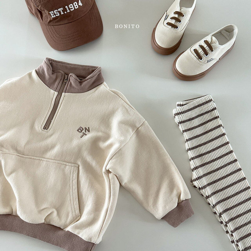 bonito / BNT half zipup mtm