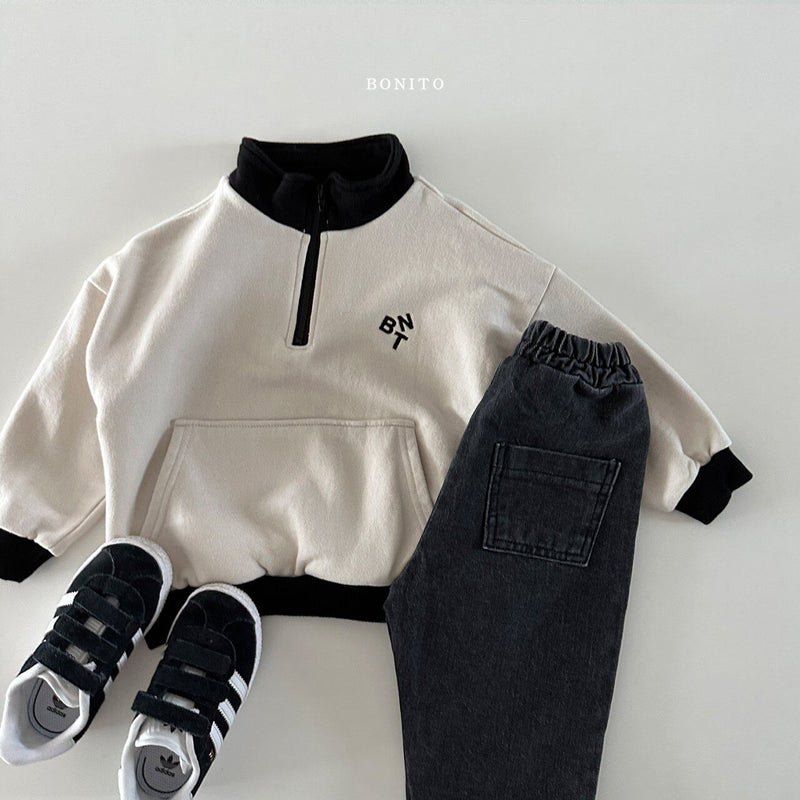 bonito / BNT half zipup mtm