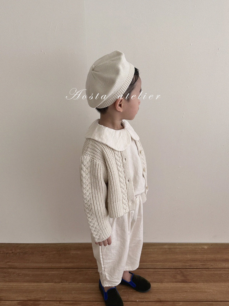 aosta / knit cardigan