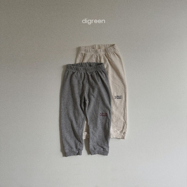 digreen / butter pants
