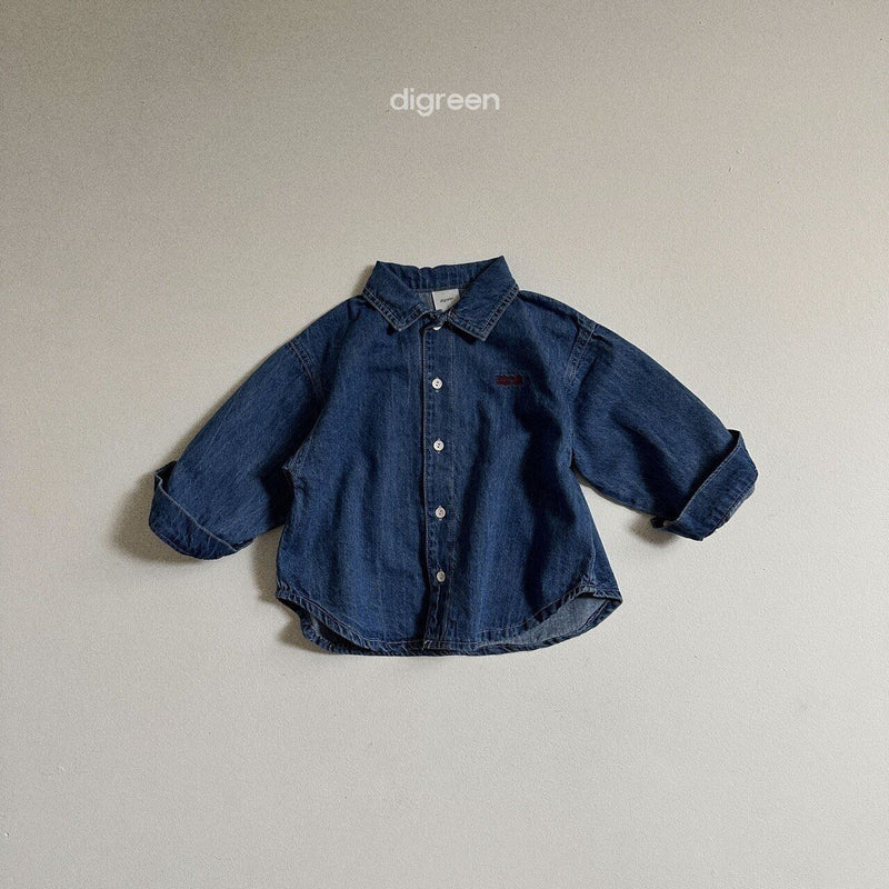 digreen / denim shirt