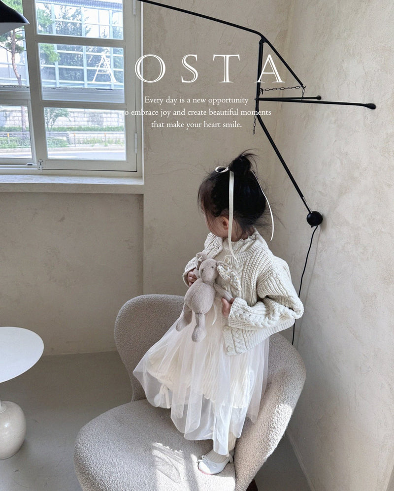 aosta / knit cardigan