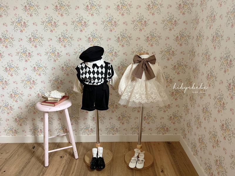 hi byebebe / bebe marguerite lace suit