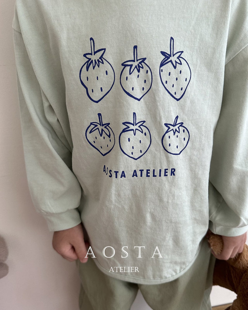 aosta / strawberry tee