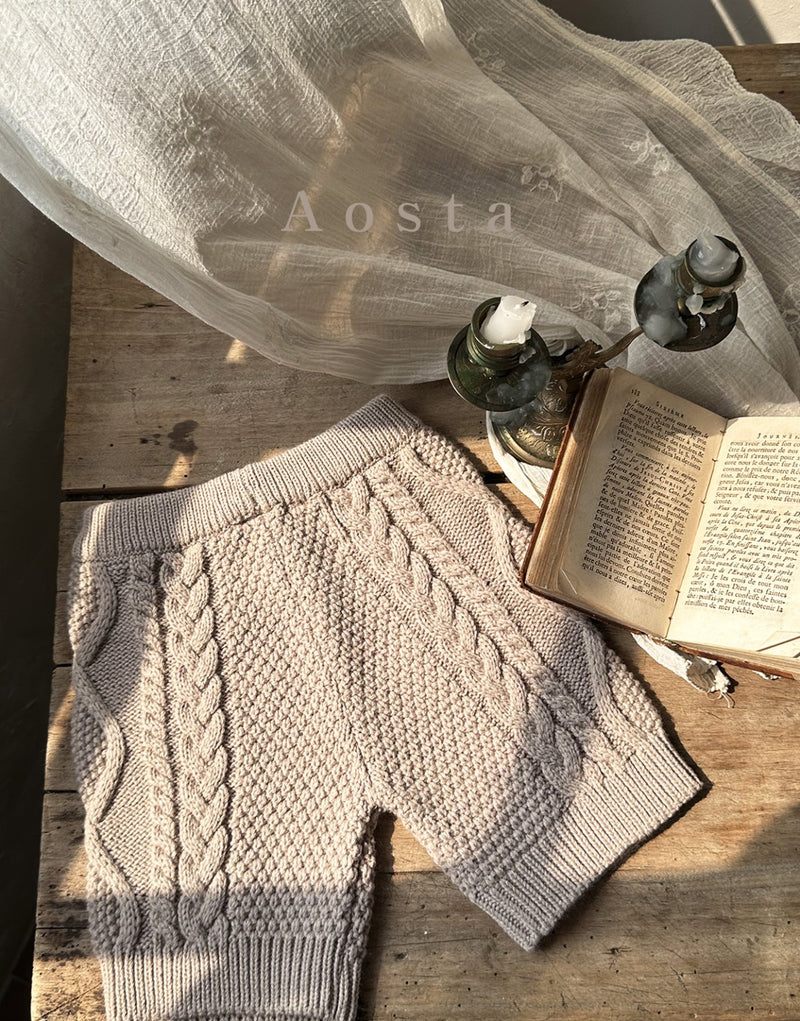 aosta / knit pants