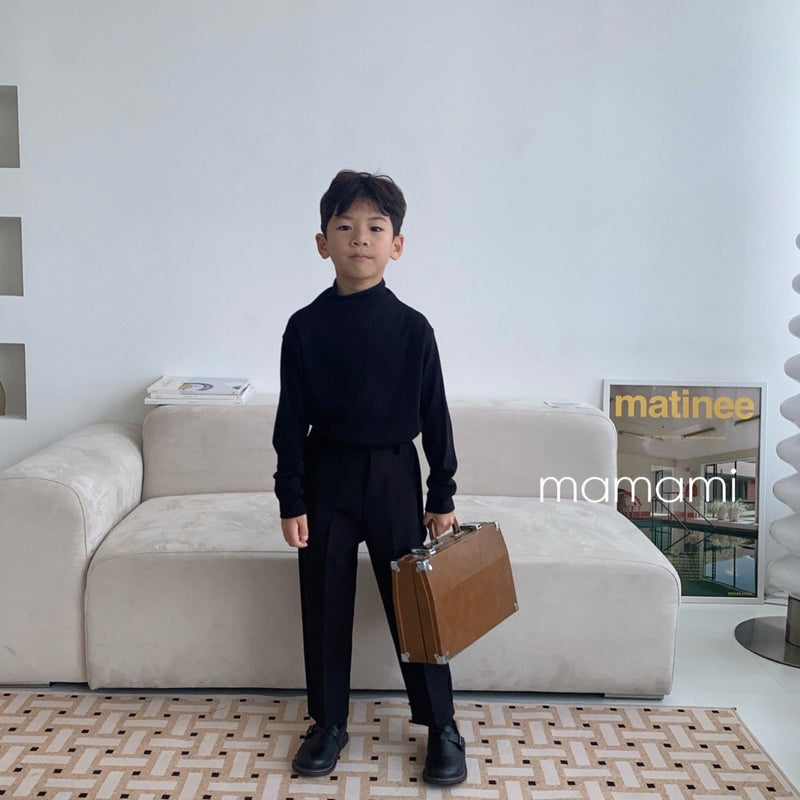 mamami / turtleneck tee 【for kids & jr.】