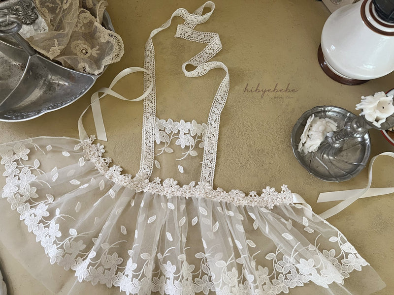 hi byebebe / bebe cotton lace bustier