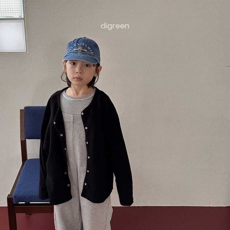 digreen / mudding cardigan