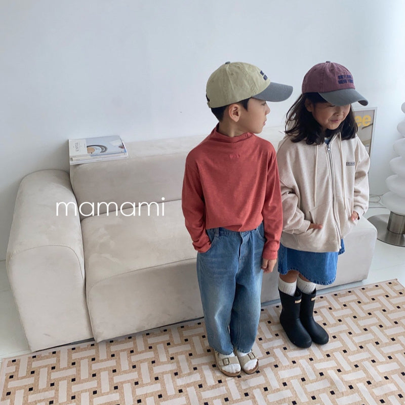 mamami / turtleneck tee 【for kids & jr.】
