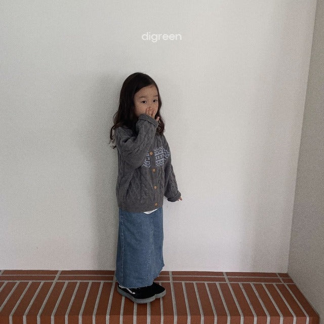 digreen / western skirt