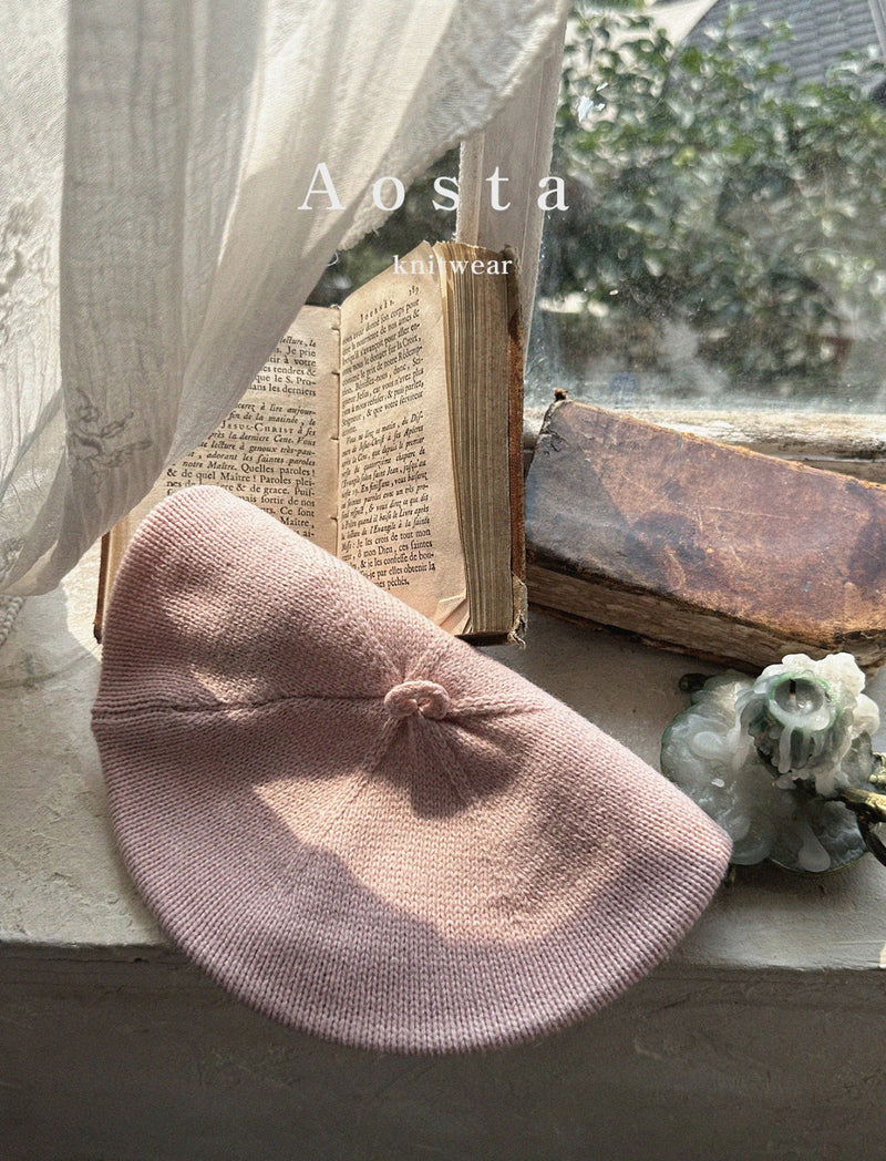 aosta / knit beret