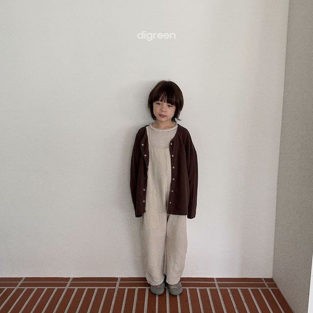 digreen / mudding cardigan