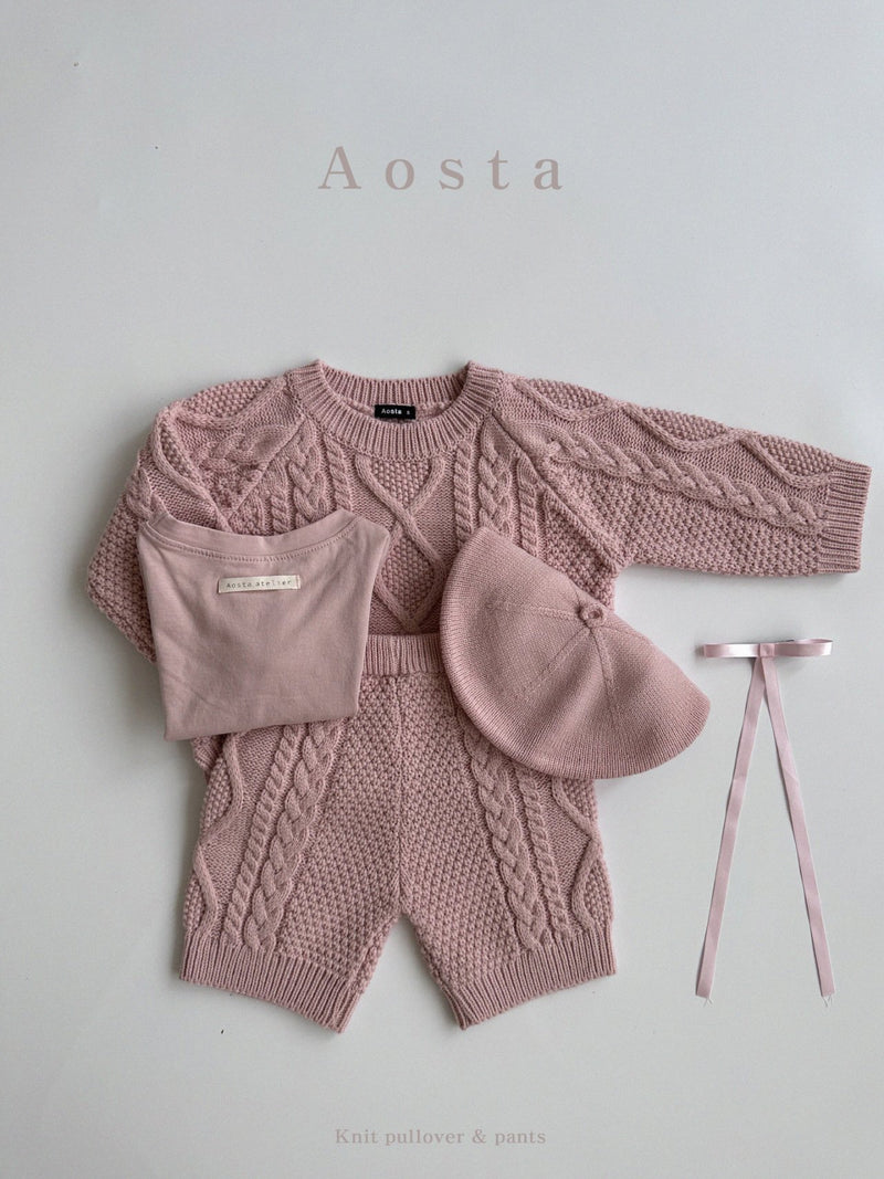 aosta / knit pullover