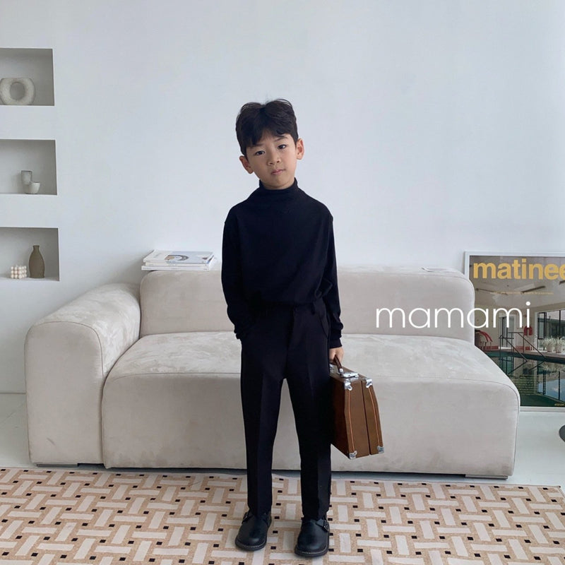 mamami / turtleneck tee 【for kids & jr.】