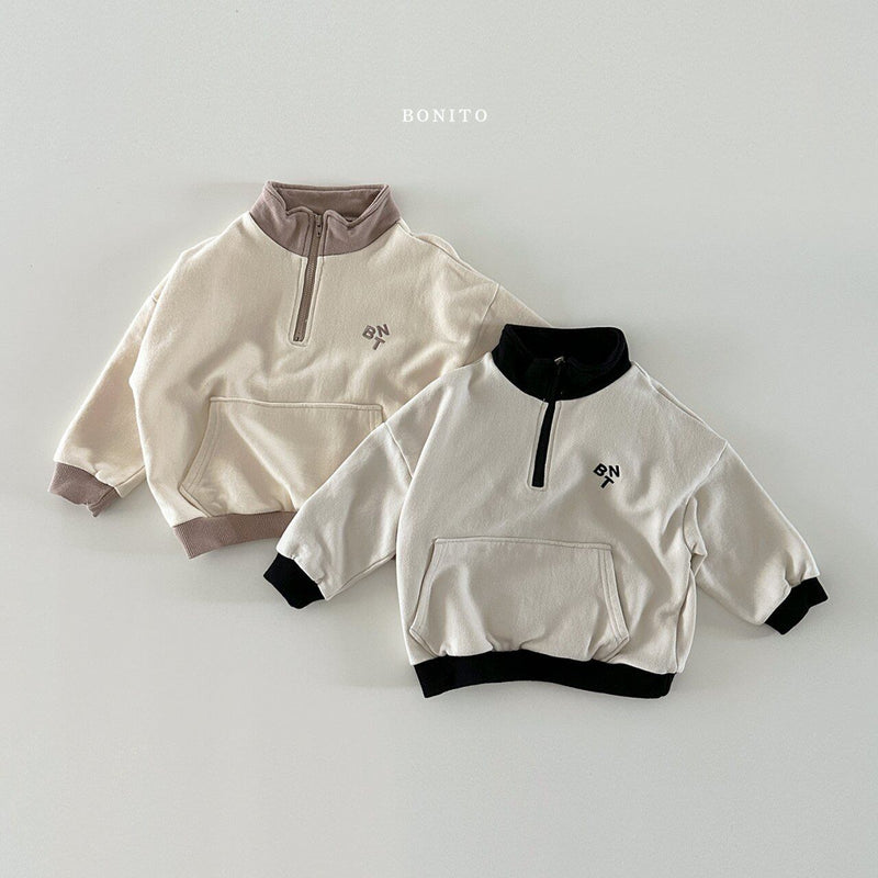 bonito / BNT half zipup mtm
