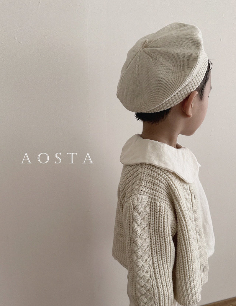aosta / knit beret