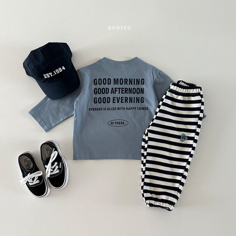 bonito / good morning tee