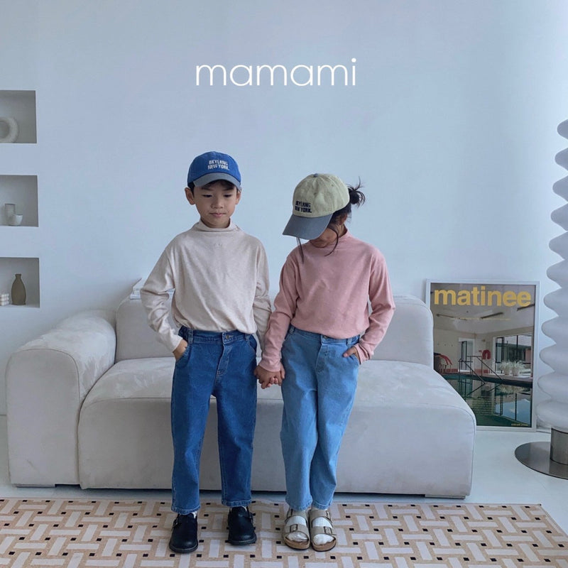 mamami / turtleneck tee 【for kids & jr.】
