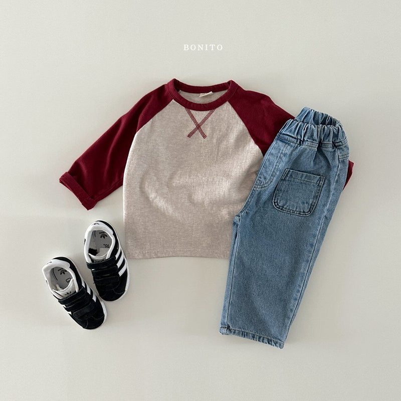 bonito / Guy raglan tee