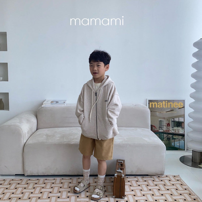 mamami /  mmm hood zip-up【for kids & jr.】