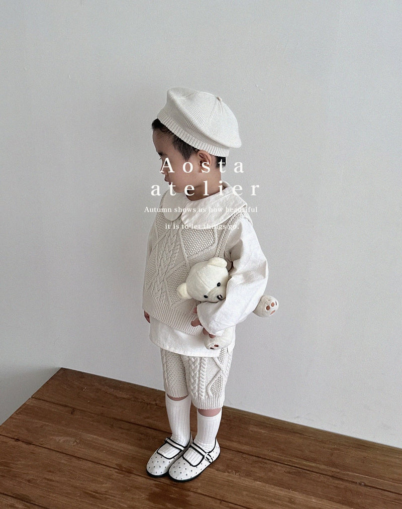 aosta / knit vest