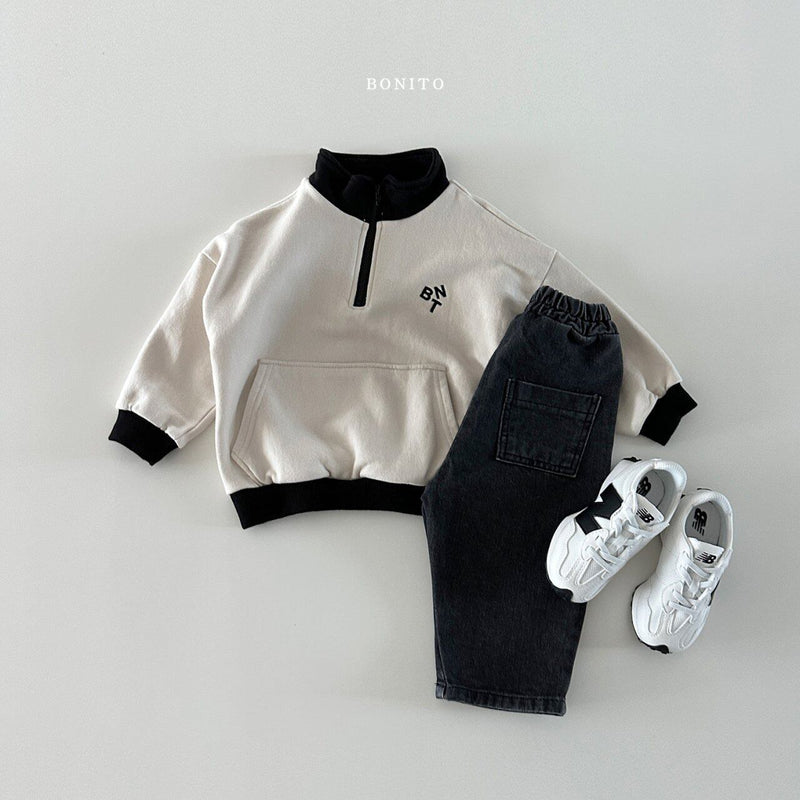 bonito / BNT half zipup mtm