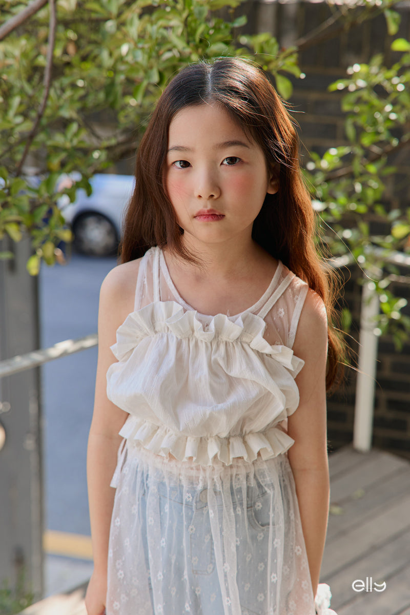 elly molly  / fril bustier 【for kids, Jr. 】