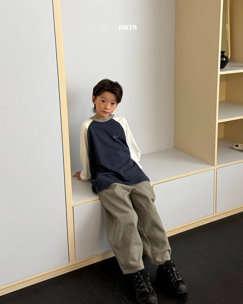 hiker /anche two color raglan Tee【for kids, Jr. 】
