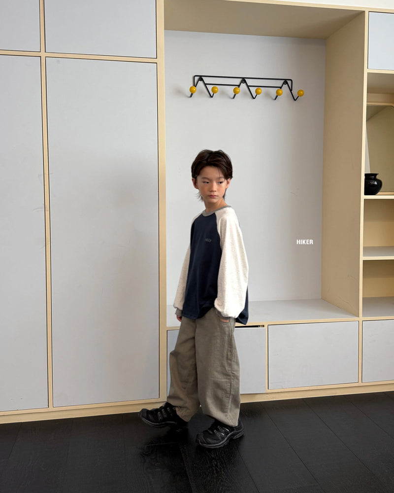 hiker /anche two color raglan Tee【for kids, Jr. 】