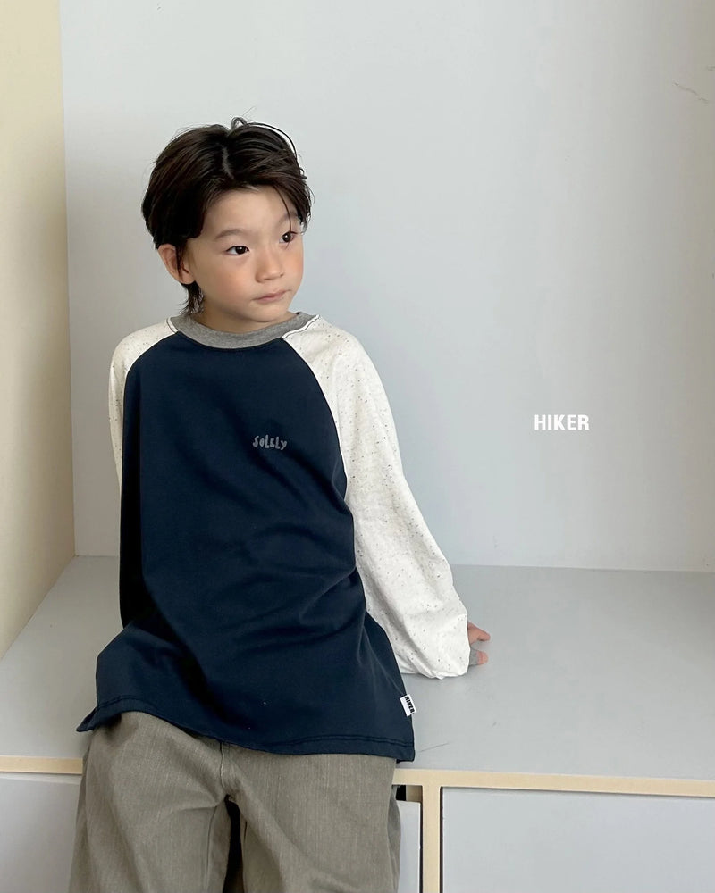 hiker /anche two color raglan Tee【for kids, Jr. 】