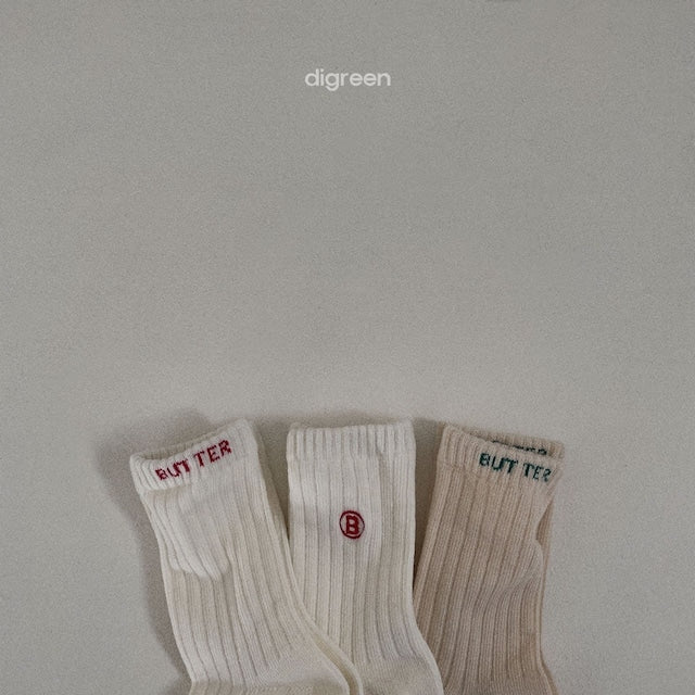 digreen / Butter socks