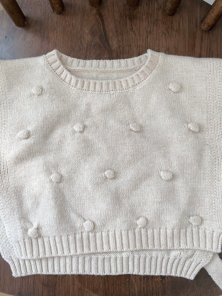 dot knit vest