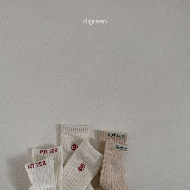 digreen / Butter socks