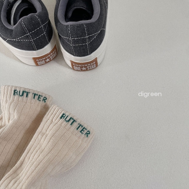 digreen / Butter socks