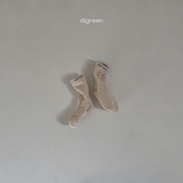 digreen / Butter socks