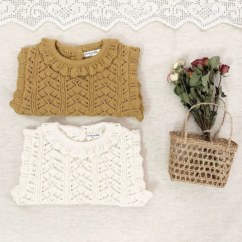 :一部即納: lace knit vest
