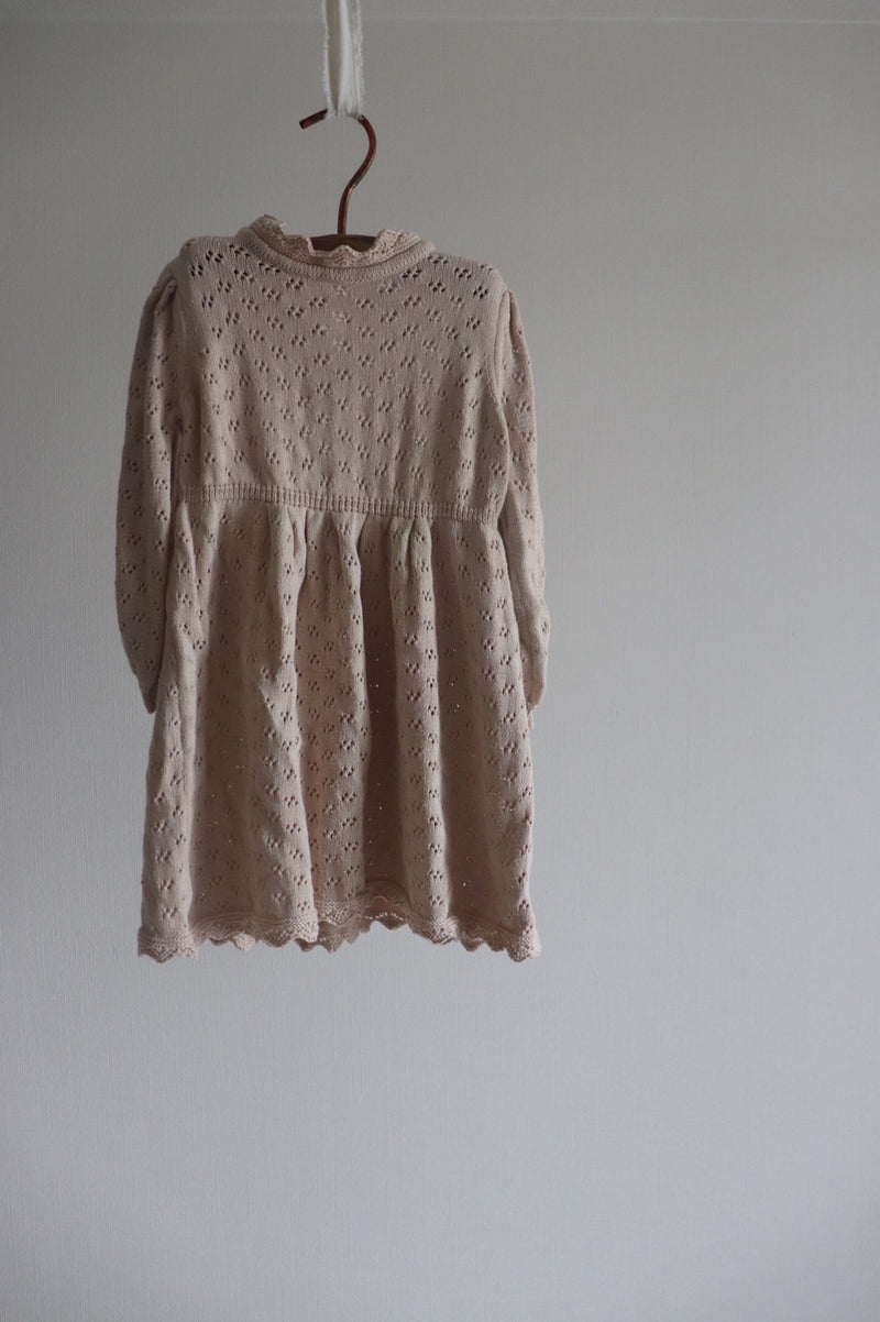lace knit tops / one-piece