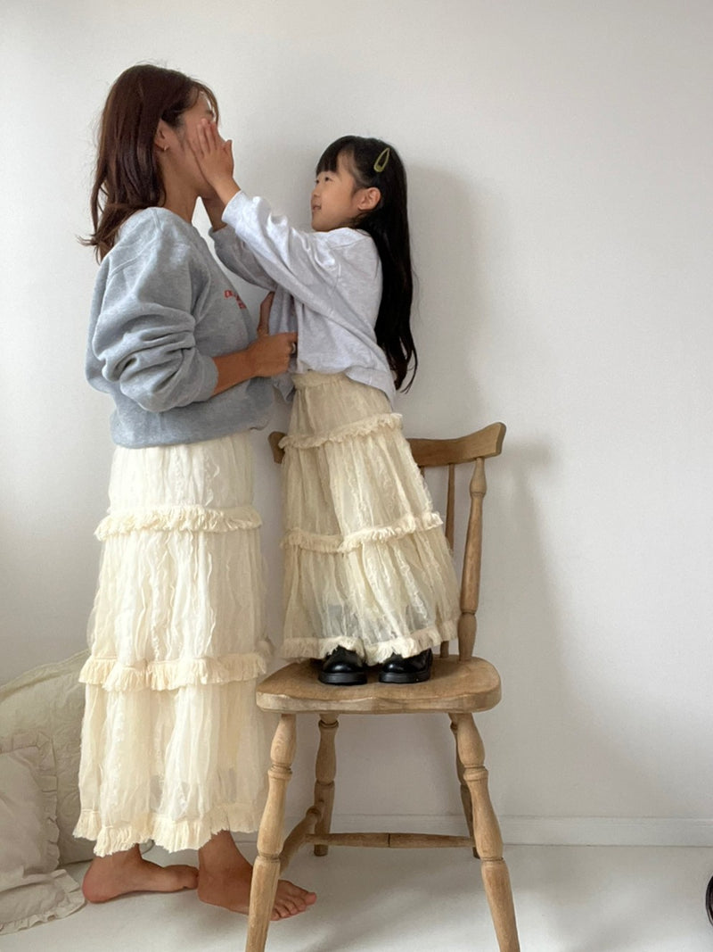 fringe skirt【for mom】