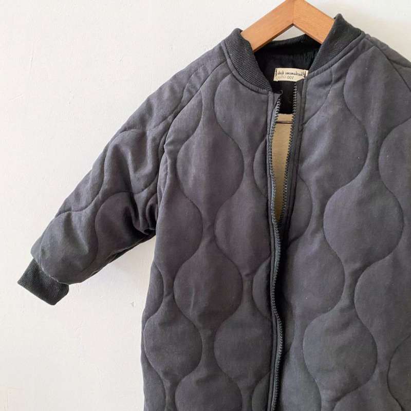 quilting long jacket