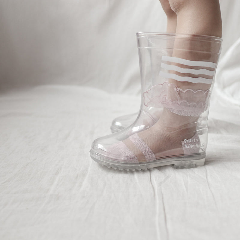 :即納: Clear Rain boots