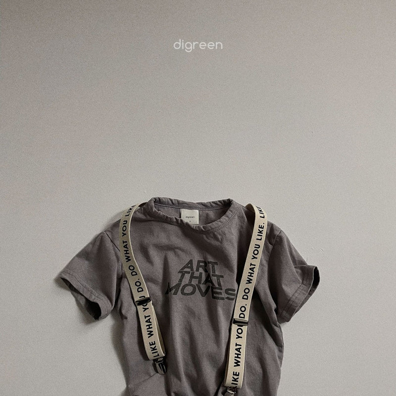 digreen /lettering suspender